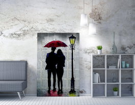 Wallity WY181 Lienzo Decorativo Multicolor 50 x 70 cm